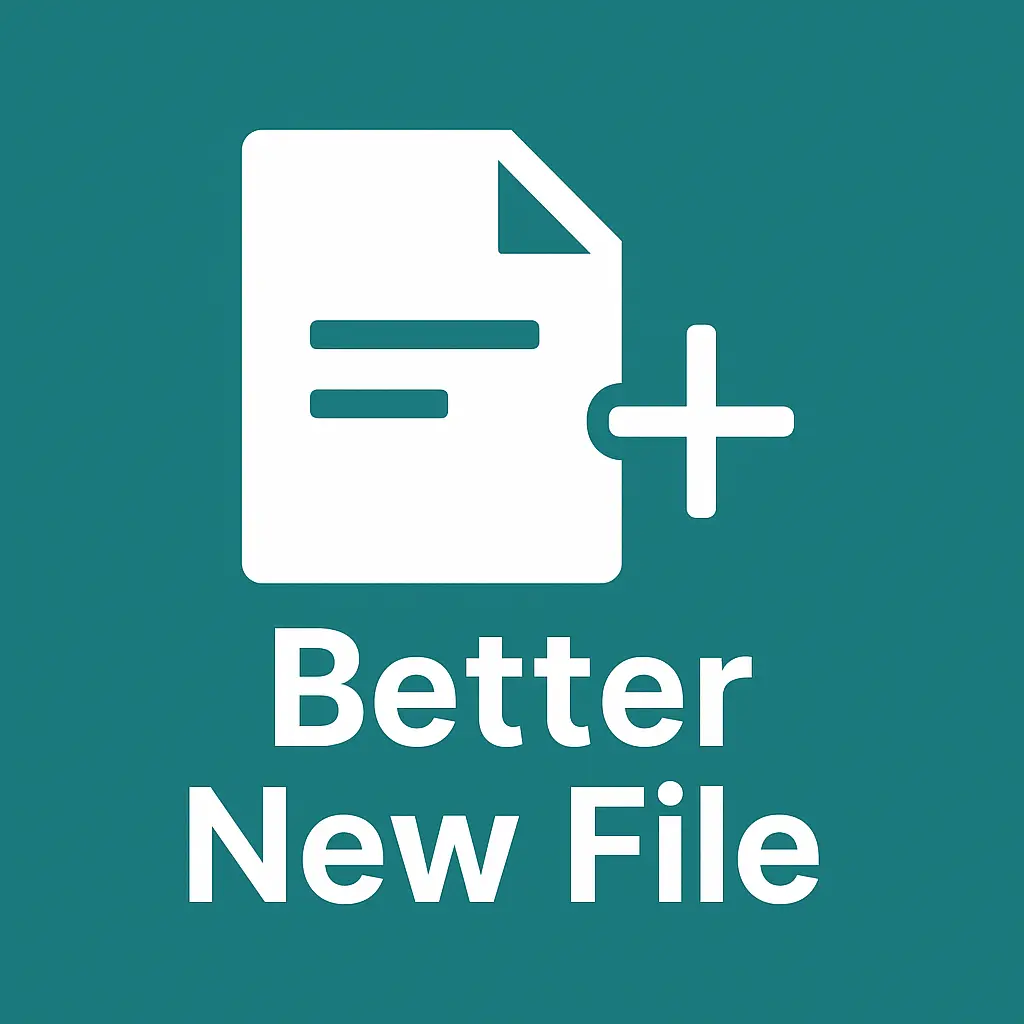 Better new file